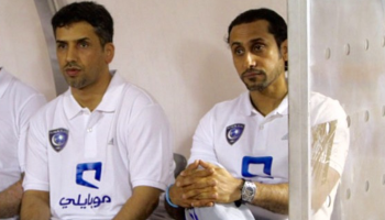سامي الجابر وفيصل أبوثنين 