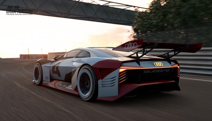 سيارة أودي Audi e-tron vision gran turismo من الخيال إلى الواقع