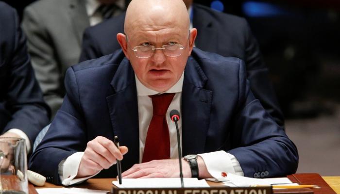 السفير الروسي لدى الأمم المتحدة فاسيلي نيببنزيا