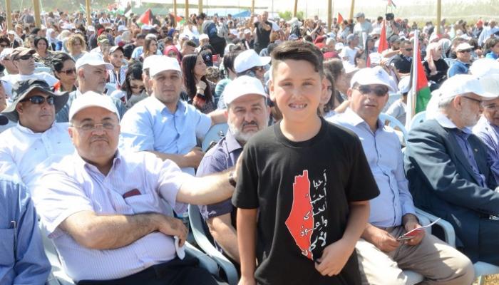 الأطفال والشباب شاركوا بكثافة في إحياء ذكرى النكبة