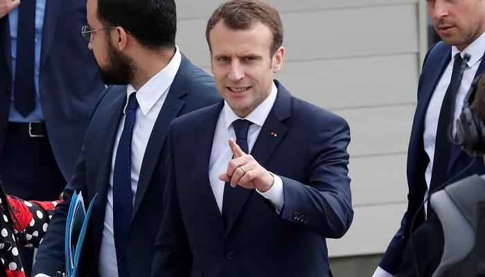 الرئيس الفرنسي إيمانويل ماكرون