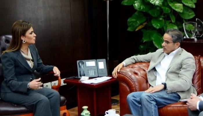 العبار خلال لقاء سابق مع وزيرة الاستثمار المصرية