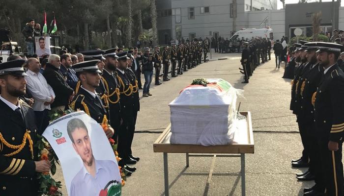 مراسم استقبال جثمان البطش