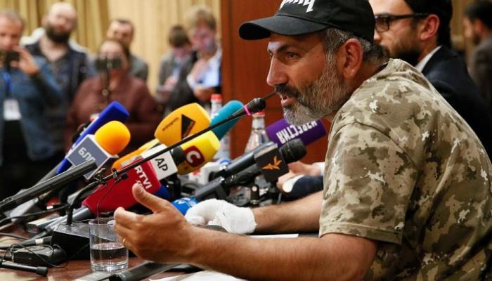 زعيم المعارضة في أرمينيا نيكول باشينيان