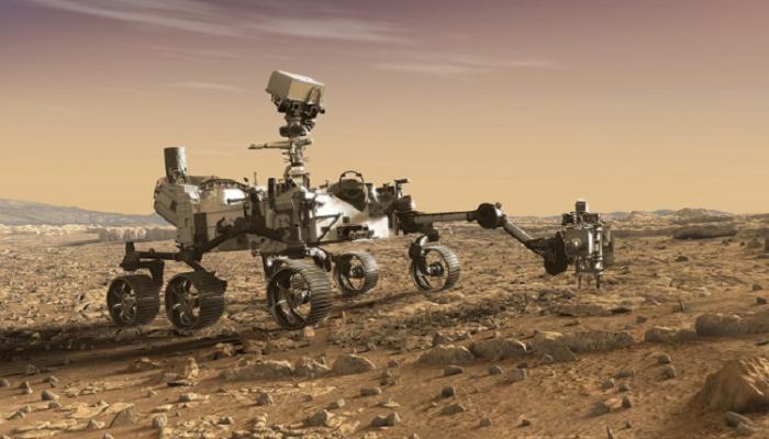 إصابة درع مركبة المريخ 2020 بأضرار أثناء اختبارها