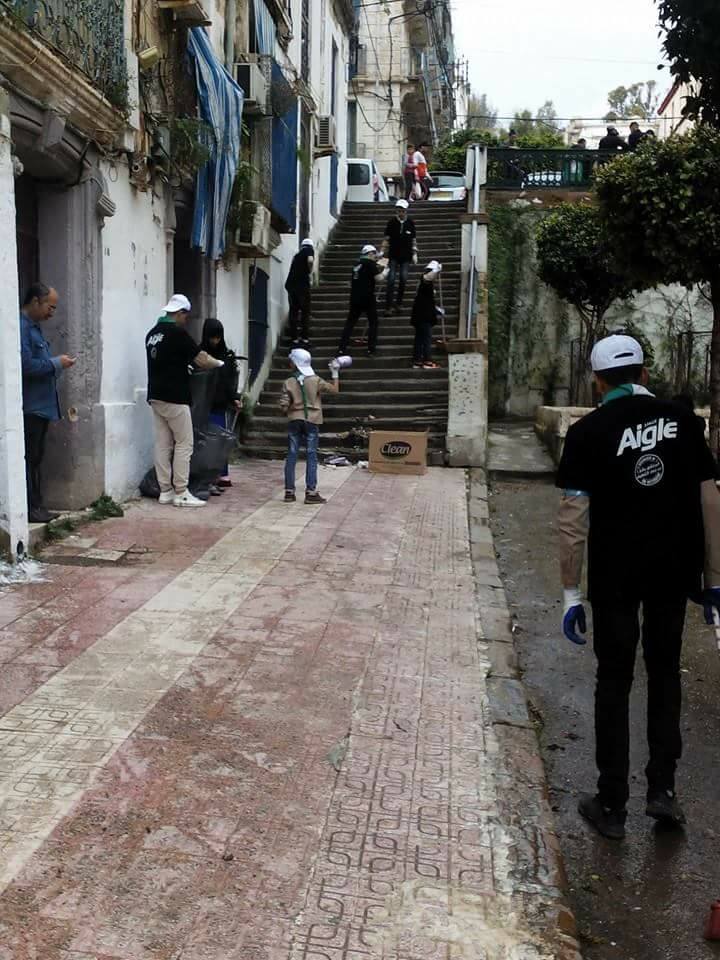 أكبر حملة تنظيف في الجزائر العاصمة
