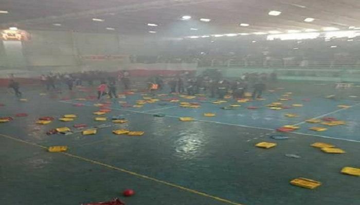 أعمال شغب في مباراة لكرة اليد بالجزائر