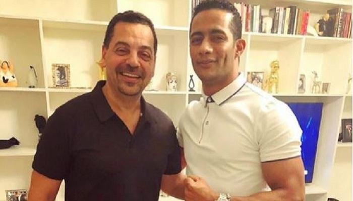 الفنان محمد رمضان مع المخرج طارق العريان