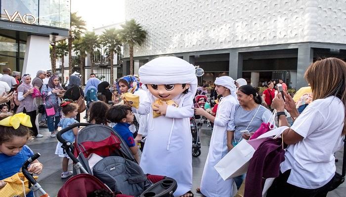 جانب من احتفالات "حق الليلة" في دبي
