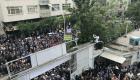 عمال إيران.. حشود أمام البرلمان والأمن يقمعهم