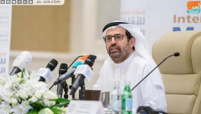 الدكتور علي النعيمي خلال الإعلان عن إطلاق المؤتمر