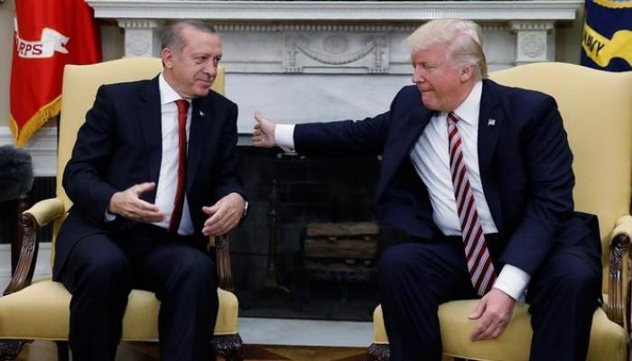 ترامب وأردوغان في لقاء سابق