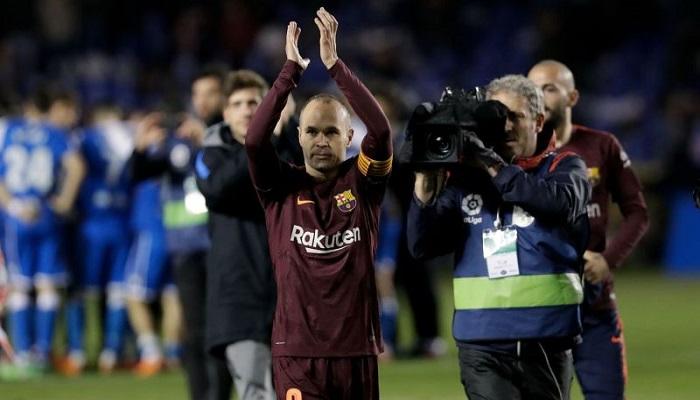 أندريس إنييستا قائد برشلونة