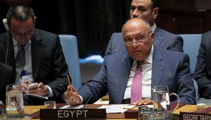 وزير الخارجية المصري سامح شكري