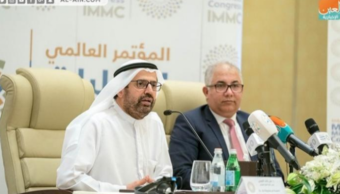 الدكتور علي النعيمي خلال الإعلان عن إطلاق المؤتمر - أرشيفية