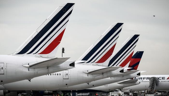 طائرات تابعة لشركة إير فرانس في مطار باريس