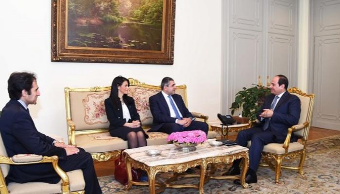 الرئيس السيسي يلتقي أمين عام منظمة السياحة العالمية