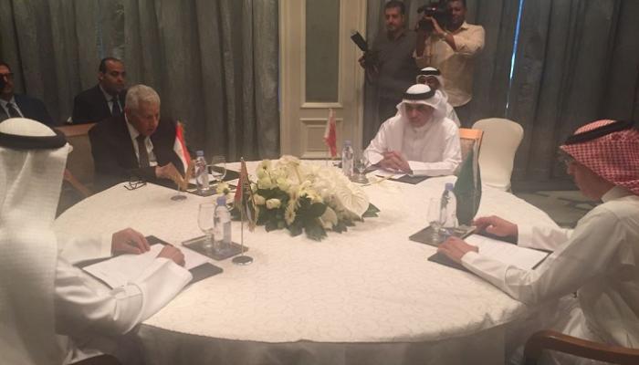 اجتماع وزراء إعلام الدول العربية الأربع الداعية لمكافحة الاٍرهاب