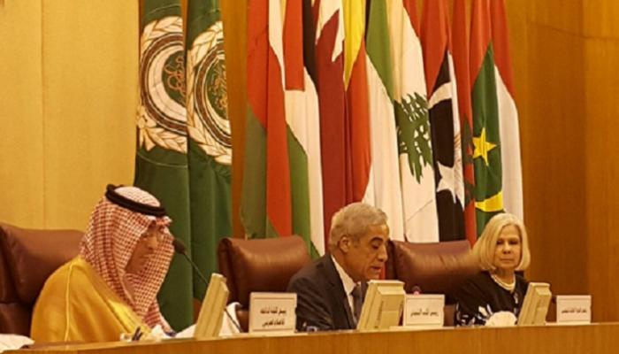 جانب من أعمال مجلس وزراء الإعلام العرب الـ49