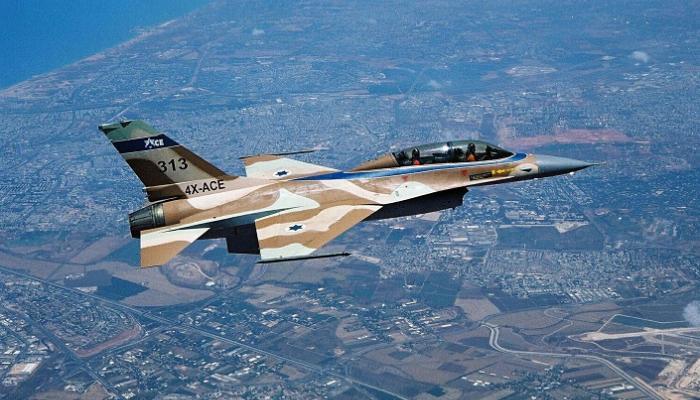 صورة أرشيفية لمقاتلة إسرائيلية في السماء السورية