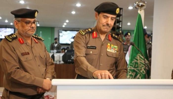 مدير عام الدفاع المدني السعودي الفريق سليمان بن عبدالله يدشن المشروع
