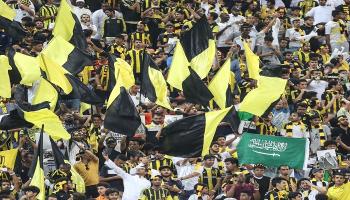 الجماهير في المباراة 