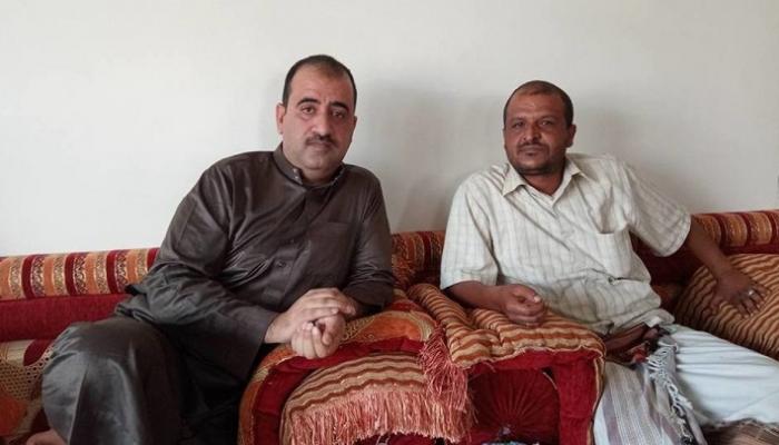 عبدالله صالح معرجي مع محافظ مأرب