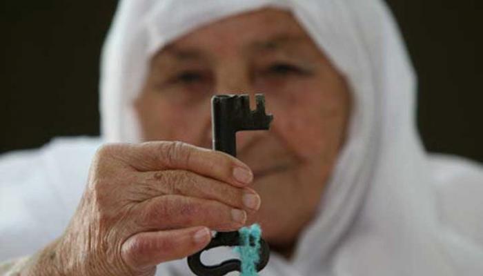المفتاح رمز التمسك بحق العودة لدى الفلسطينيين