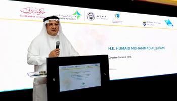 حميد محمد القطامي المدير العام لهيئة الصحة بدبي