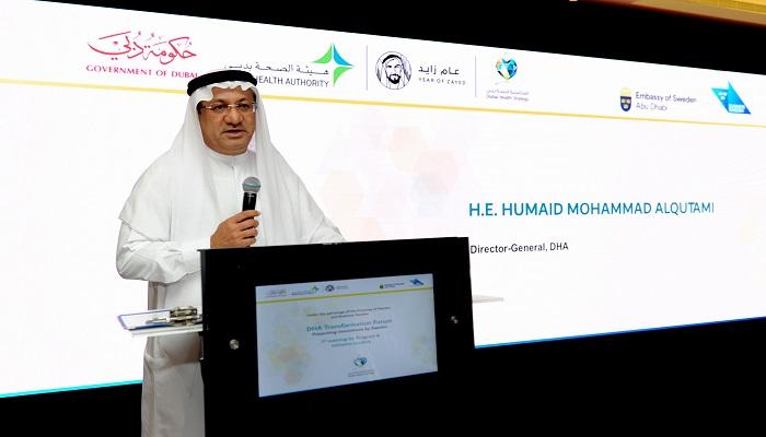 حميد محمد القطامي المدير العام لهيئة الصحة بدبي