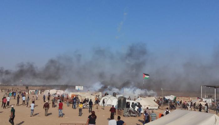 الفلسطينيون يتحدون الاحتلال باستمرار تظاهرات العودة