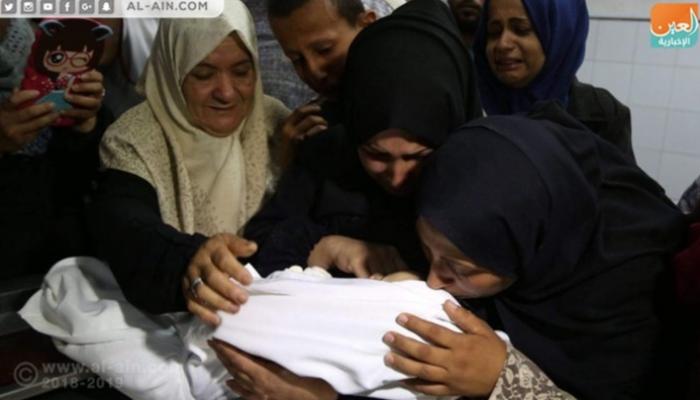 الشهيدة الرضيعة ليلى الغندور