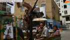 إصابة مسلحين اثنين في هجوم على مقر محافظة تعز