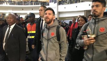 برشلونة يصل إلى جنوب أفريقيا
