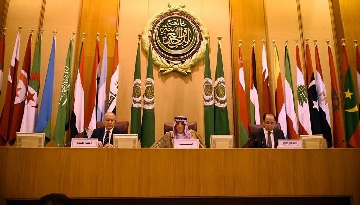  عادل الجبير خلال اجتماع وزراء الخارجية العرب