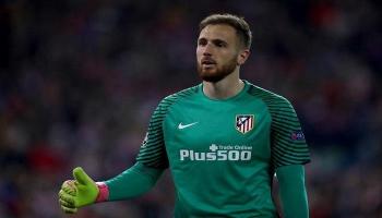 يان أوبلاك حارس مرمى أتلتيكو مدريد