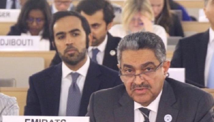السفير عبيد سالم الزعابي المندوب الدائم لدولة الإمارات بالأمم المتحدة