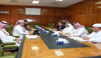 اجتماع رابطة دوري المحترفين مع إدارة الاتفاق