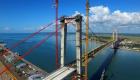 بالصور.. الصين تقترب من إنجاز أطول جسر معلق في أفريقيا