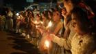 مسيرة بالشموع لأطفال مأرب ضد الإرهاب الحوثي 