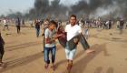 86 مصاباً في جمعة "مستمرون رغم الحصار" بغزة