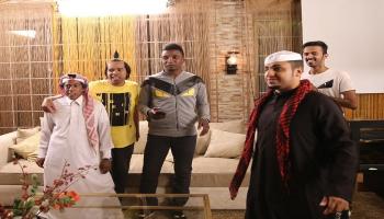 محمد نور أثناء مشاركته في المسلسل