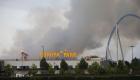 بالصور.. حريق هائل داخل أكبر "ملاهي" في ألمانيا