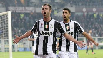 ميراليم بيانيتش لاعب وسط يوفنتوس