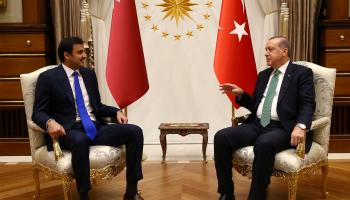 رجب طيب أردوغان وتميم بن حمد