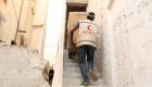 الهلال الأحمر الإماراتي يواصل برامج مساعداته الرمضانية في حضرموت