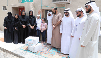 مواصلات الإمارات تدخل الفرحة على 200 أسرة في يوم زايد للعمل الإنساني