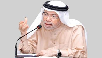 حبيب الصايغ رئيس اتحاد الكتاب الإماراتي 