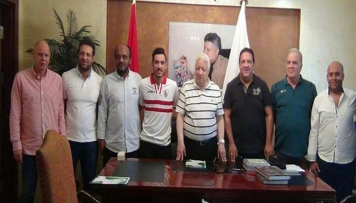تقديم إبراهيم حسن في الزمالك
