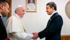بابا الفاتيكان يستقبل عبدالله بن زايد